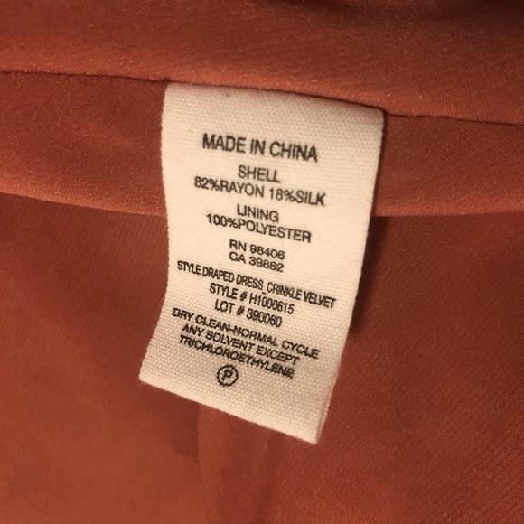 🥳B-DAY SALE❤️THEORY Ballet Pink Velvet Aline Dress Size 10 - Picture 8 of 8